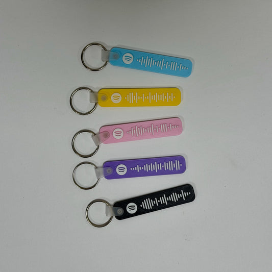 Llavero personalizado de Spotify